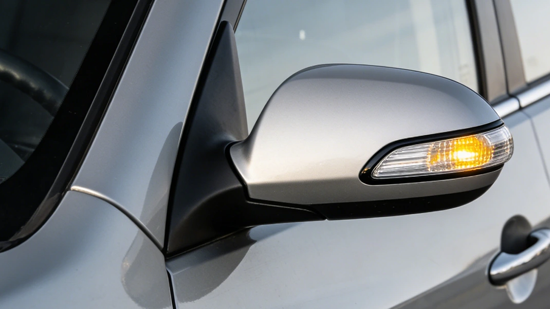 Gépkocsi oldalsó tükör szerelvény